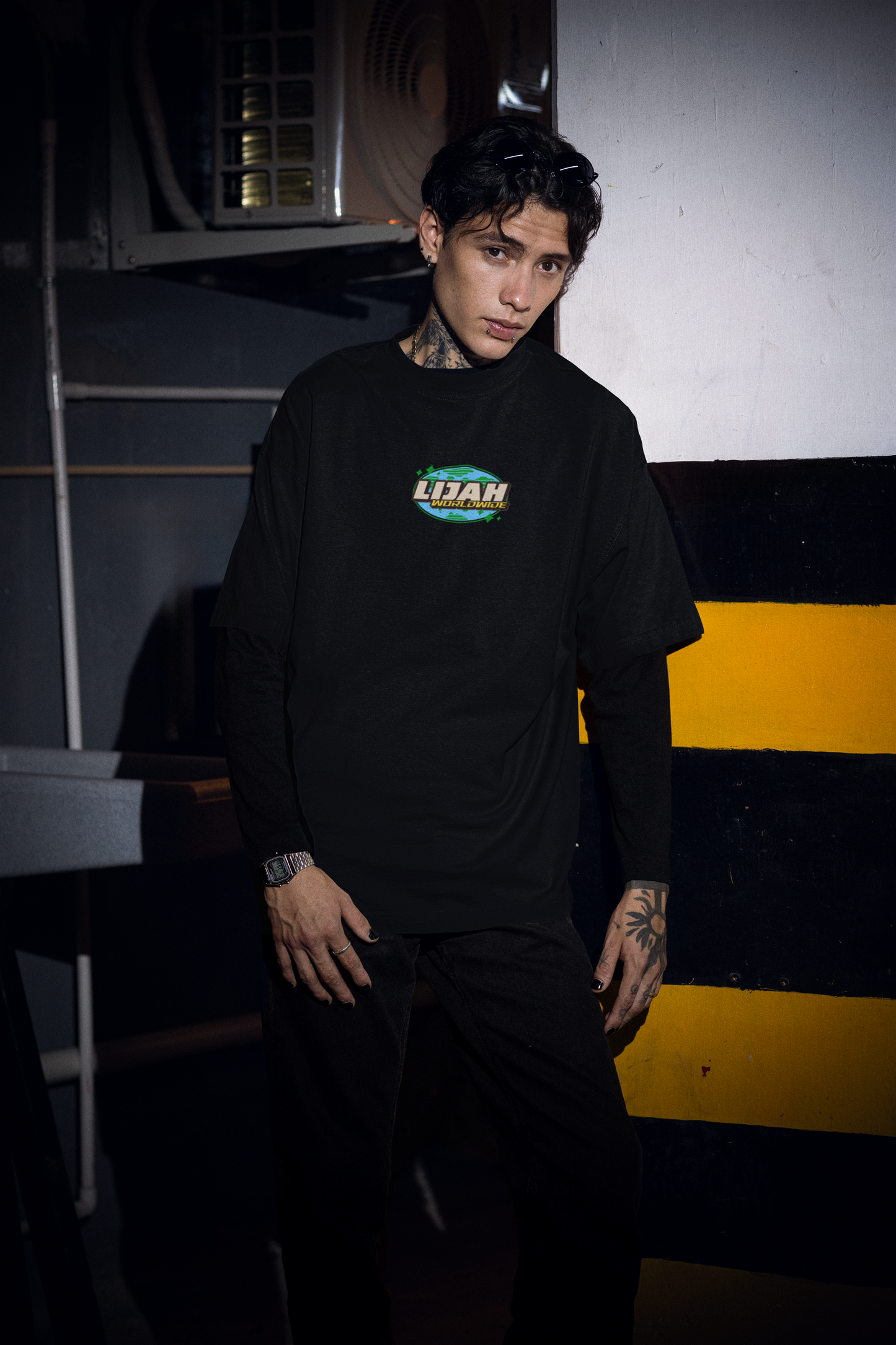 Black "OG" Heavy Oversized T-shirt